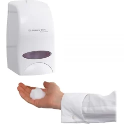 Scott Essential Manual Skin Care Dispenser, 1,000 ML, 5 X 5.25 X 8.38, White -Professional cleaning tool store 01dff8ab89205ec5a1f39df207ea7b326f