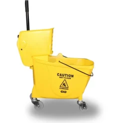 Genuine Joe 35-quart Side Press Mop Bucket & Wringer Combo -Professional cleaning tool store 04083bcb75e3af00130a0df7b9abfb2197