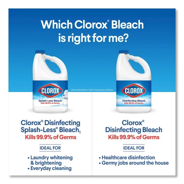 Clorox Regular Bleach With CloroMax Technology, 24 Oz Bottle, 12/Carton 6 Clorox Regular Bleach With CloroMax Technology, 24 Oz Bottle, 12/Carton - Image 6