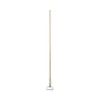 Boardwalk Spring Grip Metal Head Mop Handle For Most Mop Heads, Wood, 60", Natural