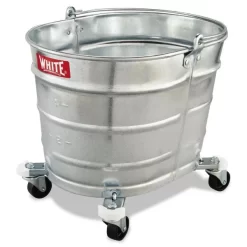 Impact Metal Mop Bucket, 26 Qt, Steel