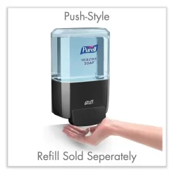 PURELL ES4 Soap Push-Style Dispenser, 1,200 ML, 4.88 X 8.8 X 11.38, Graphite -Professional cleaning tool store 07c879d9fdf043c2736ac270ff7fc6305b