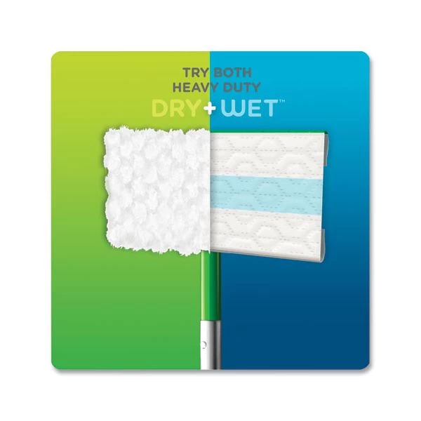 Swiffer Sweeper TRAP + LOCK Wet Mop Cloth, 8 X 10, White, Lavender Scent, 38/Pack 5 Swiffer Sweeper TRAP + LOCK Wet Mop Cloth, 8 X 10, White, Lavender Scent, 38/Pack - Image 5