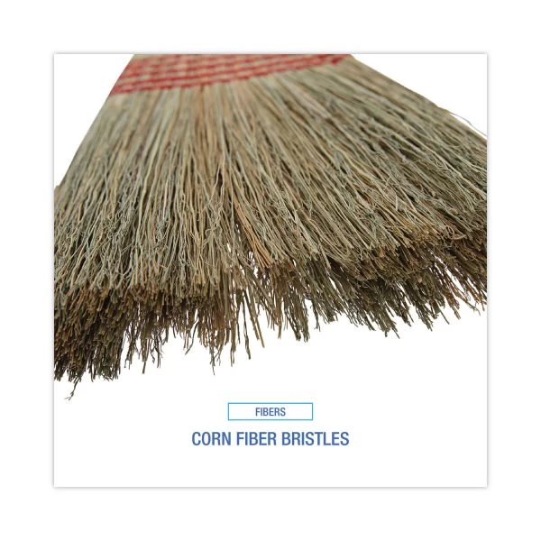 Boardwalk Parlor Broom, Corn Fiber Bristles, 55" Overall Length, Natural 5 Boardwalk Parlor Broom, Corn Fiber Bristles, 55" Overall Length, Natural - Image 5