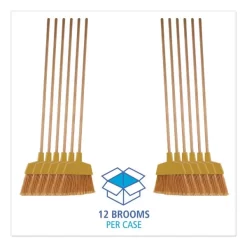 Boardwalk Angler Broom, 53" Handle, Yellow, 12/Carton 9 Boardwalk Angler Broom, 53" Handle, Yellow, 12/Carton -Professional cleaning tool store 0ae703ce715c06192fdc18c38e9451e7ba