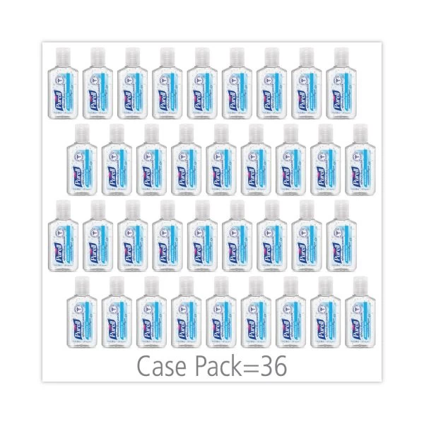 PURELL Advanced Refreshing Gel Hand Sanitizer, Clean Scent, 1 Oz Flip-Cap Bottle With Display Bowl, Clean Scent, 36/Bowl 6 PURELL Advanced Refreshing Gel Hand Sanitizer, Clean Scent, 1 Oz Flip-Cap Bottle With Display Bowl, Clean Scent, 36/Bowl - Image 6