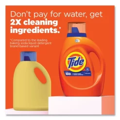 Tide HE Laundry Detergent, Original Scent, Liquid, 64 Loads, 92 Oz Bottle 8 Tide HE Laundry Detergent, Original Scent, Liquid, 64 Loads, 92 Oz Bottle -Professional cleaning tool store 0cfcf64f37a3b612301d95853116a82912 1