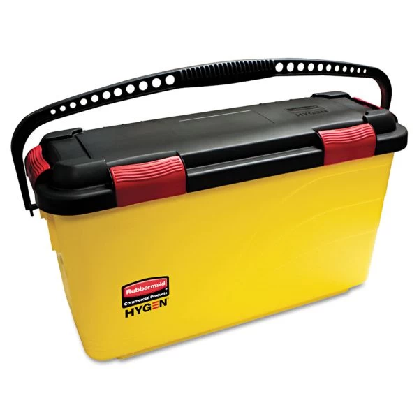 Rubbermaid Commercial HYGEN HYGEN Charging Bucket, 6.8 Gal, Yellow 1 Rubbermaid Commercial HYGEN HYGEN Charging Bucket, 6.8 Gal, Yellow