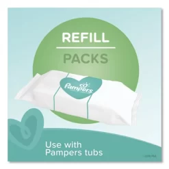Pampers® Pampers Complete Clean Baby Wipes, 1-Ply, Baby Fresh, 7 X 6.8, White, 80 Wipes/Pack, 9 Packs/Carton -Professional cleaning tool store 0e9650288fccb1a222a8bdb35159b3b5b7