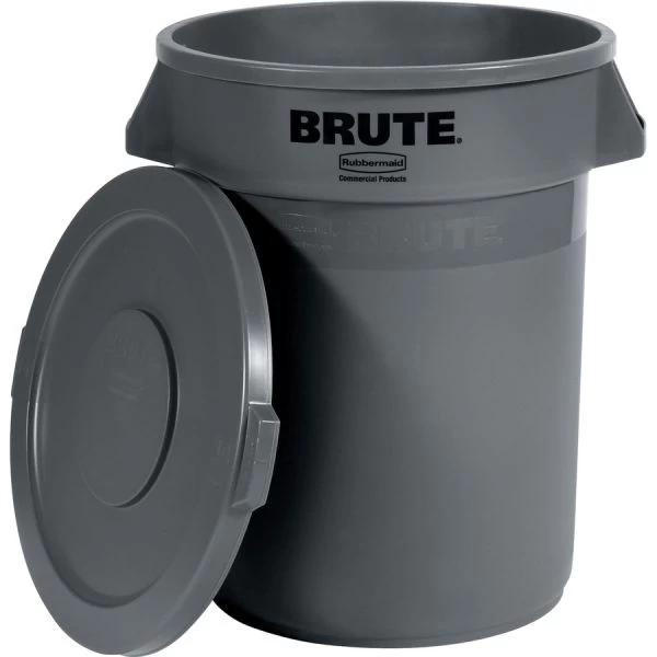 Rubbermaid Commercial Brute 32-Gallon Container Flat Lids 4 Rubbermaid Commercial Brute 32-Gallon Container Flat Lids - Image 4