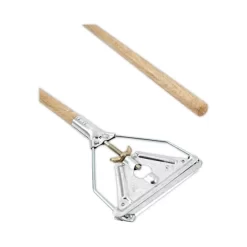 Boardwalk Quick Change Metal Head Wooden Mop Handle, Junior, 0.88" Dia X 54", Natural -Professional cleaning tool store 10d5141adad63369961b68bd96e8fbeade