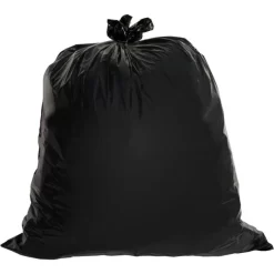Genuine Joe Heavy Duty 30 Gallon Trash Bags, Black, Low-Density, 1.50 Mil, 100/Carton -Professional cleaning tool store 129f9fb44352a06e72825f2828d12ba557