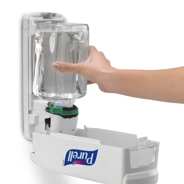 PURELL ADX-12 Dispenser, 1,200 ML, 4.5 X 4 X 11.25, White 9 PURELL ADX-12 Dispenser, 1,200 ML, 4.5 X 4 X 11.25, White - Image 9