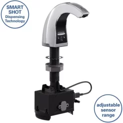 Kimberly-Clark Professional* Touchless Counter Mount Skin Care Dispenser, 1.5 L, 2.12 X 4.25 X 5.56, Chrome -Professional cleaning tool store 134b768da81af5200b0b2794e5c7abd452