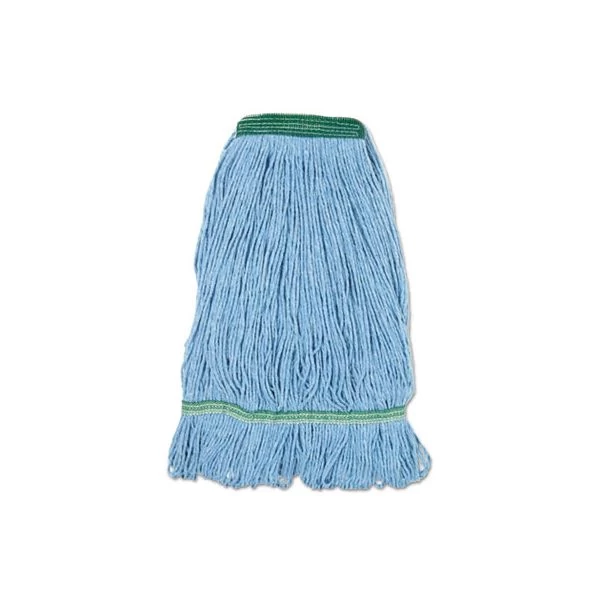 Boardwalk Super Loop Wet Mop Head, Cotton/Synthetic Fiber, 1" Headband, Medium Size, Blue 1 Boardwalk Super Loop Wet Mop Head, Cotton/Synthetic Fiber, 1" Headband, Medium Size, Blue