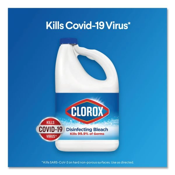 Clorox Regular Bleach With CloroMax Technology, 24 Oz Bottle, 12/Carton 2 Clorox Regular Bleach With CloroMax Technology, 24 Oz Bottle, 12/Carton - Image 2