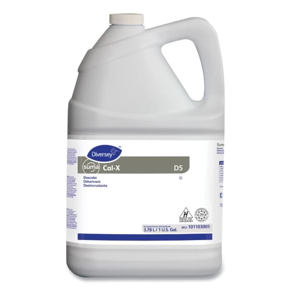 Diversey Suma Calc Descaler, 1 Gallon, Clear, Carton Of 4 Bottles 1 Diversey Suma Calc Descaler, 1 Gallon, Clear, Carton Of 4 Bottles
