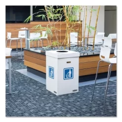 Bankers Box Waste And Recycling Bin, 50 Gal, White, 10/Carton 10 Bankers Box Waste And Recycling Bin, 50 Gal, White, 10/Carton -Professional cleaning tool store 159172f9ee8ecba03c0721f786512dd2e3