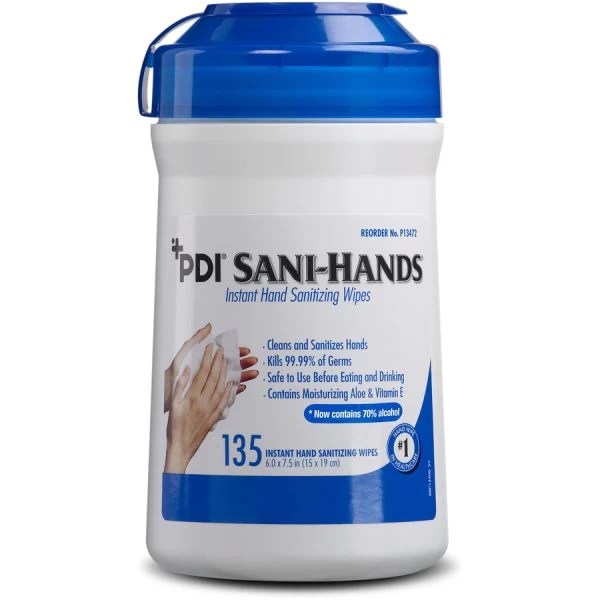 PDI Sani-Hands Instant Hand Sanitizing Wipes 1 PDI Sani-Hands Instant Hand Sanitizing Wipes