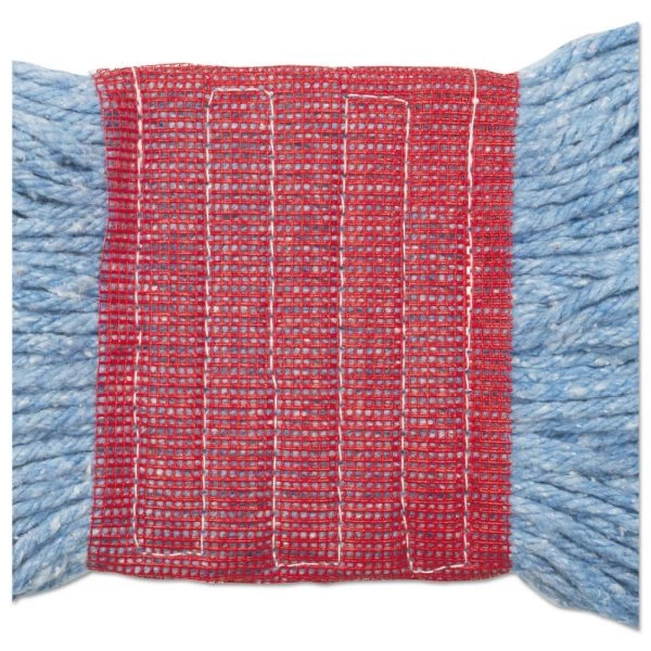 Boardwalk Super Loop Wet Mop Head, Cotton/Synthetic Fiber, 5" Headband, Large Size, Blue, 12/Carton 8 Boardwalk Super Loop Wet Mop Head, Cotton/Synthetic Fiber, 5" Headband, Large Size, Blue, 12/Carton - Image 8