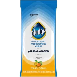 Pledge PH Balanced Multisurface Cleaner Wipes