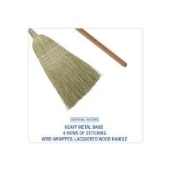 Boardwalk 100% Corn Brooms, 60" Overall Length, Natural, 6/Carton 7 Boardwalk 100% Corn Brooms, 60" Overall Length, Natural, 6/Carton -Professional cleaning tool store 178a0512ec0bb4fd5fbd38d513ae460aea