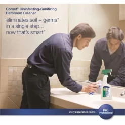 Comet Disinfecting-Sanitizing Bathroom Cleaner, 32 Oz Trigger Spray Bottle, 8/Carton 11 Comet Disinfecting-Sanitizing Bathroom Cleaner, 32 Oz Trigger Spray Bottle, 8/Carton -Professional cleaning tool store 192f3be149b394e8ec70669def2aced3bb