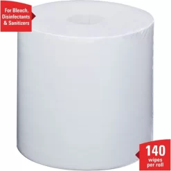 WypAll Critical Clean Wipers For Bleach, Disinfectants, Sanitizers WetTask Customizable Wet Wiping System,90/Roll, 6 Rolls/Bucket/CT -Professional cleaning tool store 196dd3a62620823205b12982823bcacbd5