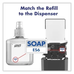 PURELL ES6 Soap Touch-Free Dispenser, 1,200 ML, 5.25 X 8.8 X 12.13, Graphite -Professional cleaning tool store 19943abc43c399fce650e883792ee575a7