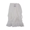 Boardwalk Mop Head, Looped, Enviro Clean With Tailband, Medium, White, 12/Carton