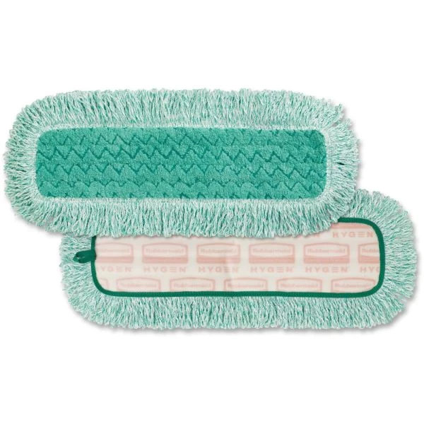 Rubbermaid Commercial Dust Pad With Fringe, Microfiber, 18" Long, Green 3 Rubbermaid Commercial Dust Pad With Fringe, Microfiber, 18" Long, Green - Image 3
