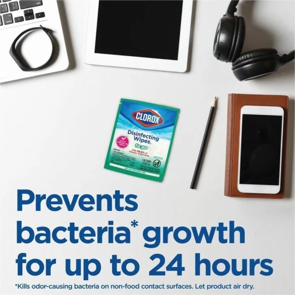 Clorox Disinfecting Wipes, 7" X 7-1/4", Fresh Scent, Pack Of 900 Wipes 6 Clorox Disinfecting Wipes, 7" X 7-1/4", Fresh Scent, Pack Of 900 Wipes - Image 6