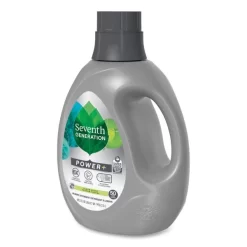 Seventh Generation Power+ Laundry Detergent, Clean Scent, 87.5 Oz Bottle