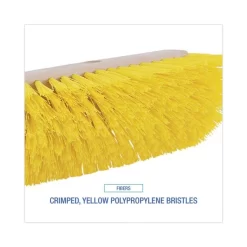 Boardwalk Dual-Surface Scrub Brush, Yellow Polypropylene Bristles, 10" Brush, Plastic Handle -Professional cleaning tool store 1f950368ab6dd4c11bc5bfce16816e188f