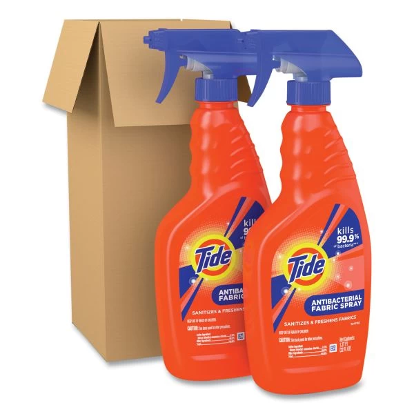 Tide Antibacterial Fabric Spray, Original Scent, 22 Oz Spray Bottle, 2/Carton 3 Tide Antibacterial Fabric Spray, Original Scent, 22 Oz Spray Bottle, 2/Carton - Image 3
