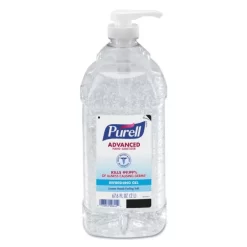 PURELL Advanced Refreshing Gel Hand Sanitizer, 2 L Pump Bottle, Clean Scent, 4/Carton