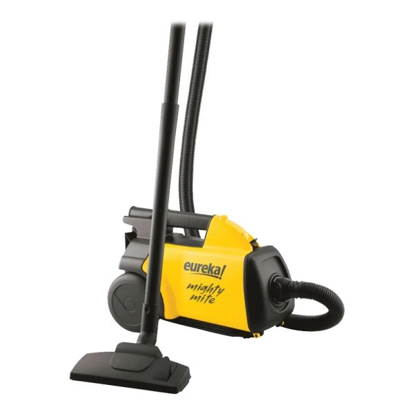 Eureka Mighty Mite Canister Vacuum, Black/Yellow 1 Eureka Mighty Mite Canister Vacuum, Black/Yellow