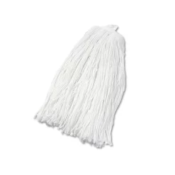 Boardwalk Cut-End Wet Mop Head, Rayon, No. 32, White
