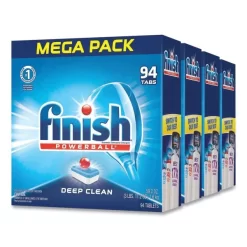 FINISH Powerball Dishwasher Tabs, Fresh Scent, 94/Box, 4 Boxes/Carton 11 FINISH Powerball Dishwasher Tabs, Fresh Scent, 94/Box, 4 Boxes/Carton -Professional cleaning tool store 2577bd1425eeece7ce81c83c65acb2f966
