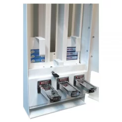 Vend-Rite Coin-Operated Soap Vender, 3-Column, 16.25 X 9.5 X 37.75, White/Blue 8 Vend-Rite Coin-Operated Soap Vender, 3-Column, 16.25 X 9.5 X 37.75, White/Blue -Professional cleaning tool store 25dab2ba03c21c9c2804c70b6fff061cbe