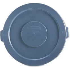 Rubbermaid Commercial BRUTE Self-Draining Flat Top Lids For 55 Gal Round BRUTE Containers, 26.75" Diameter, Gray -Professional cleaning tool store 25ef6831c20d7dd268b70b7985708ac8a2