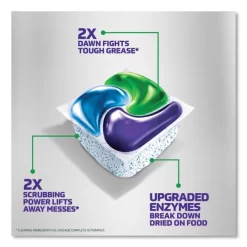 Cascade Platinum Plus ActionPacs Dishwasher Detergent Pods, Fresh Scent, 28.4 Oz Tub, 52/Tub, 3 Tubs/Carton -Professional cleaning tool store 26b18483467c3b446c7ce71496d7c6cb91
