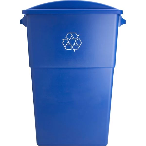 Genuine Joe 23-gallon Recycling Bin Round Cutout Lid 9 Genuine Joe 23-gallon Recycling Bin Round Cutout Lid - Image 9