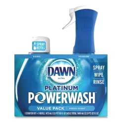 Dawn Platinum Powerwash Dish Spray, Fresh, 16 Oz Spray Bottle, 2/Pack