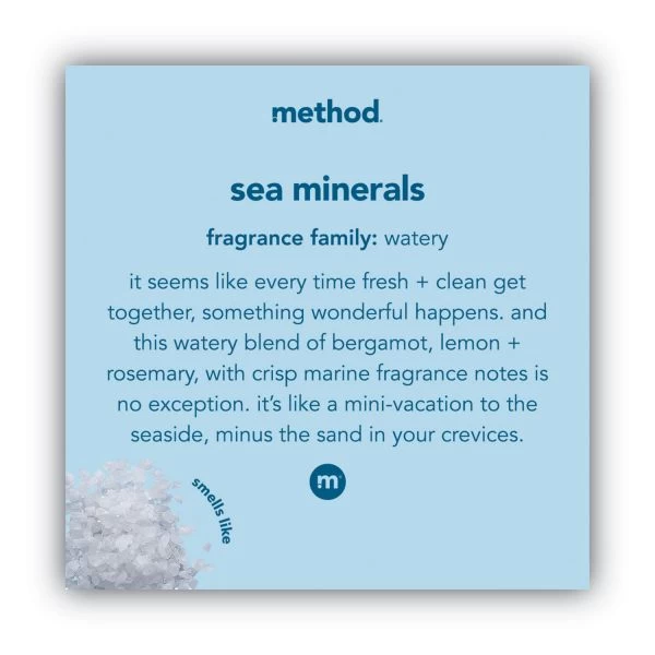 Method Foaming Hand Wash, Sea Minerals, 10 Oz Pump Bottle, 6/Carton 3 Method Foaming Hand Wash, Sea Minerals, 10 Oz Pump Bottle, 6/Carton - Image 3
