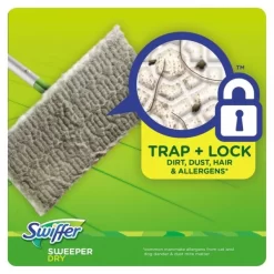 Swiffer Dry Refill Cloths, White, 10.4 X 8, 37/Box, 4 Boxes/Carton -Professional cleaning tool store 2909d229c814c6d35e7e31b35b1fdeb3ca