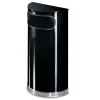 Rubbermaid European Half Round 9 Gallon Trash Can