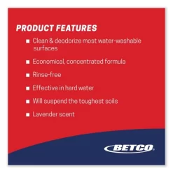 Betco Spectaculoso General Cleaner 12 Betco Spectaculoso General Cleaner -Professional cleaning tool store 2cd830dcf4e99d1a566ad4e88ea115dba3