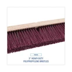 Boardwalk Floor Brush Head, 3" Maroon Heavy-Duty Polypropylene Bristles, 18" Brush -Professional cleaning tool store 2eeac559ecc8b265e32153bf20519a8427