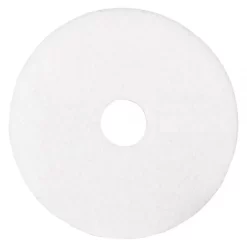 3M Low-Speed Super Polishing Floor Pads 4100, 20" Diameter, White, 5/Carton -Professional cleaning tool store 2f3bc7248a3dbf4bce547359d7310d6d75